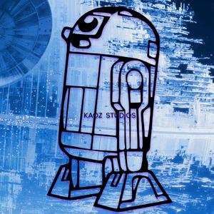 Star Wars wall art R2D2 Robot Wall decor 2d Droid Wall Decoration