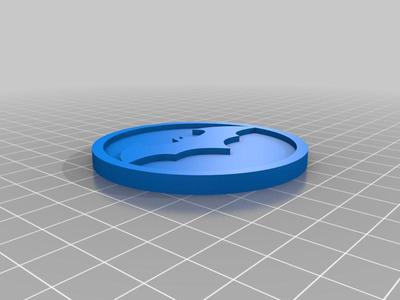 Bat coin (50mm or 65mm)