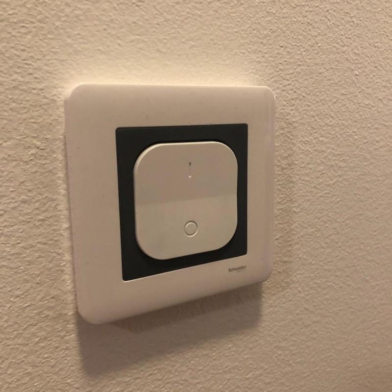 Tradfri on off adapter for Schneider Exxact
