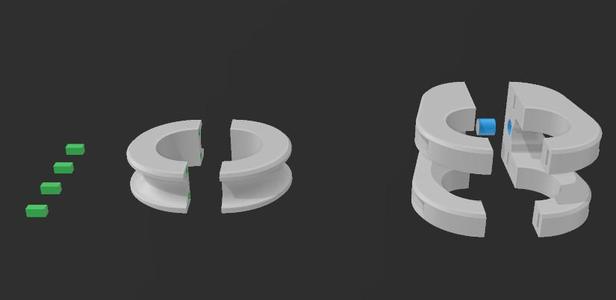 REENVÍO CANDELEROS reefing line block