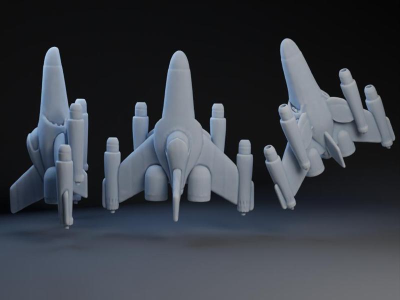 Galaga Attack Ship