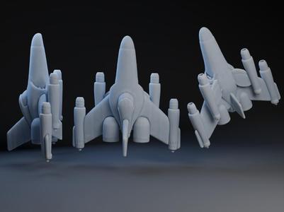 Galaga Attack Ship