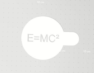 EINSTEIN Coffe stencil / EINSTEIN's coffee stencil