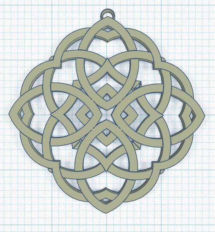 Celtic Snowflake 07