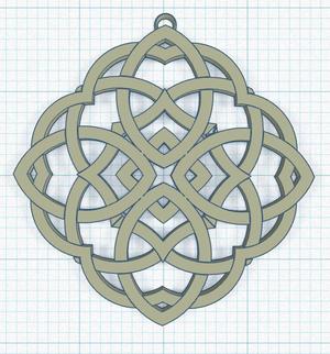 Celtic Snowflake 07