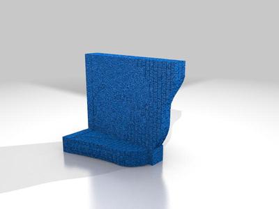 Brick wall building section 1/35