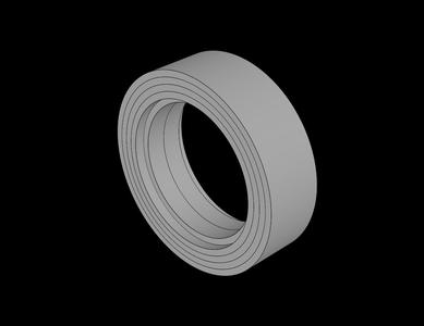 Lego Compatible (u9131.dat) Tire  7.2/ 45 x 8.8