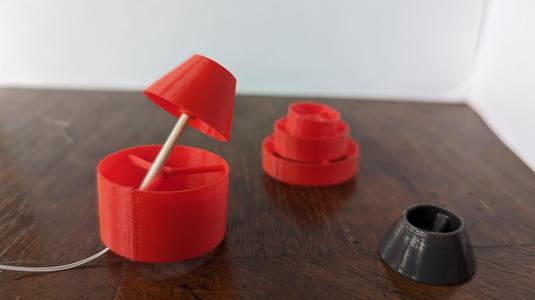 3 diferent lamp covers