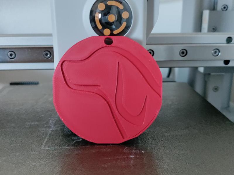 Realtor Company Keychain