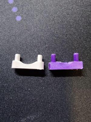2 post clip for onn RGBIC HEXAGON LIGHTS
