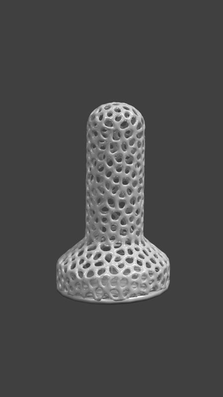 Voronoi Tessellated 50 mm Espresso Tamper