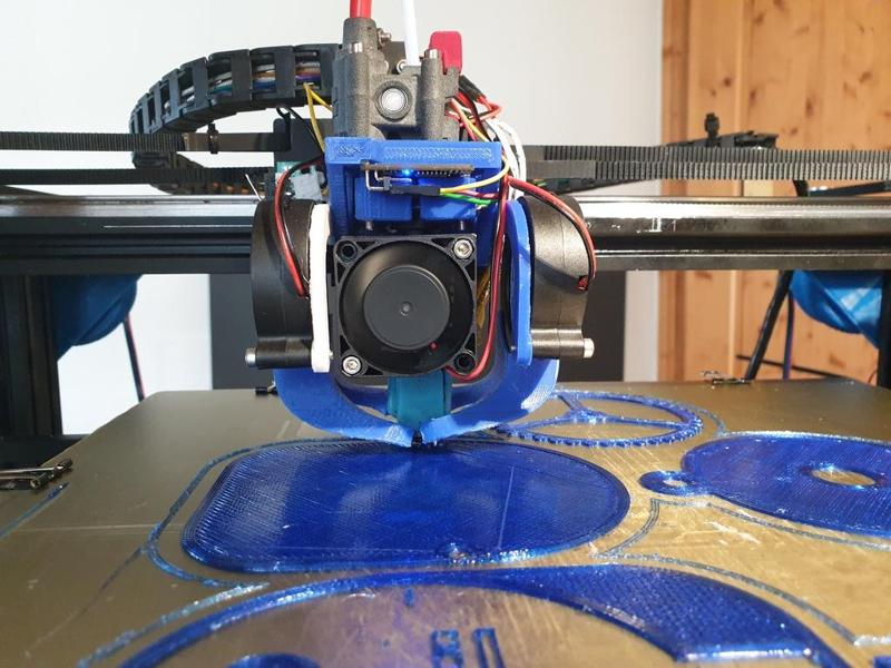 Tronxy X5s Holder for J-Head, Volcano Hotend, Precision Piezo Orion and Nimble V2
