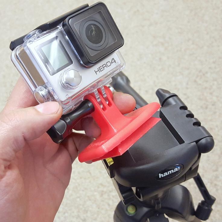 GoPro Tripod Quick-Release Plate Mount Adapter (Hama-compatible)