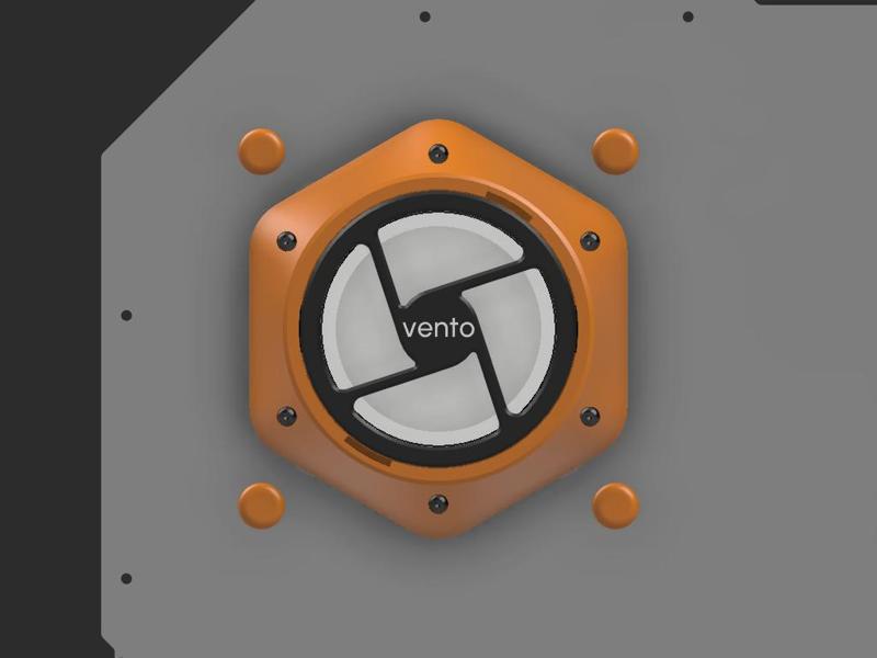 Vento Air Filter for Original Prusa Enclosure and other Printer Enclosures