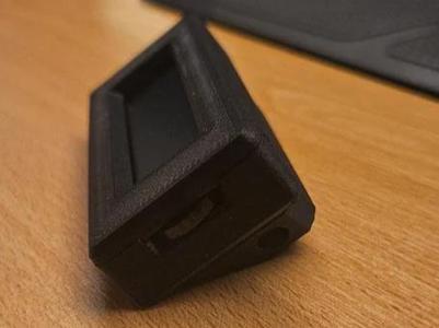 Mooltipass BLE mini enclosure + AAA Battery mod.