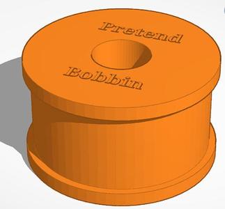 Pretend Sewing Bobbin