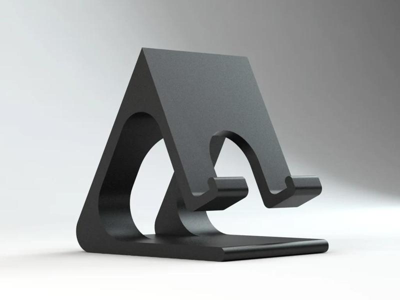 Futuristic phone stand