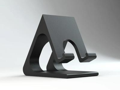 Futuristic phone stand