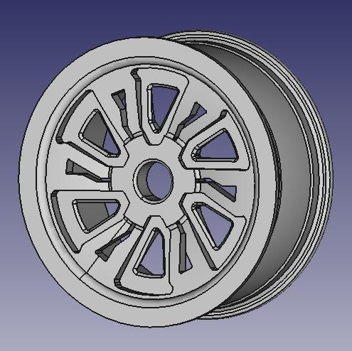 WHEEL RIM RC CAR 3D MODEL PROTOTYPE
