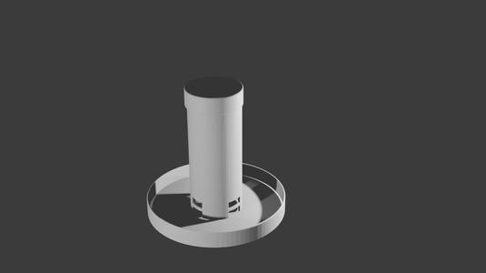 Baby Chicken Food dispenser