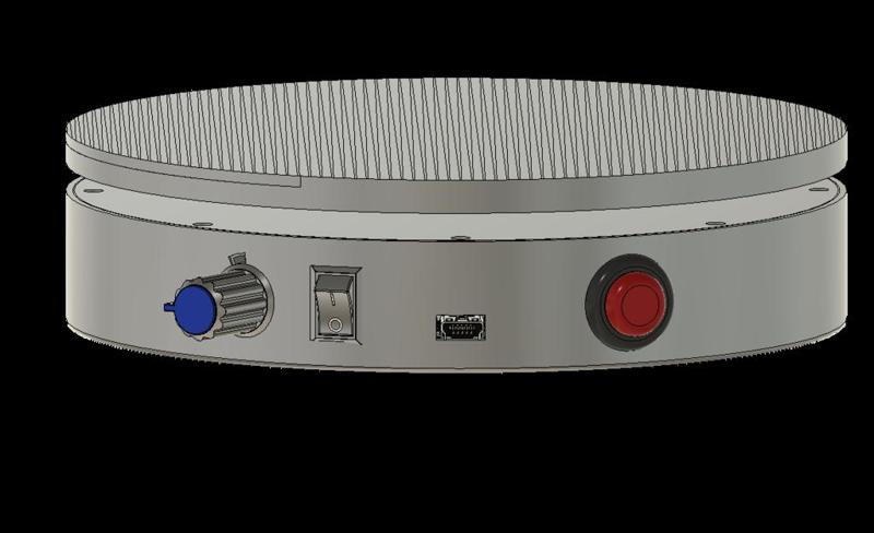 SLA 3D Printer  UV Light Curing Turn Table