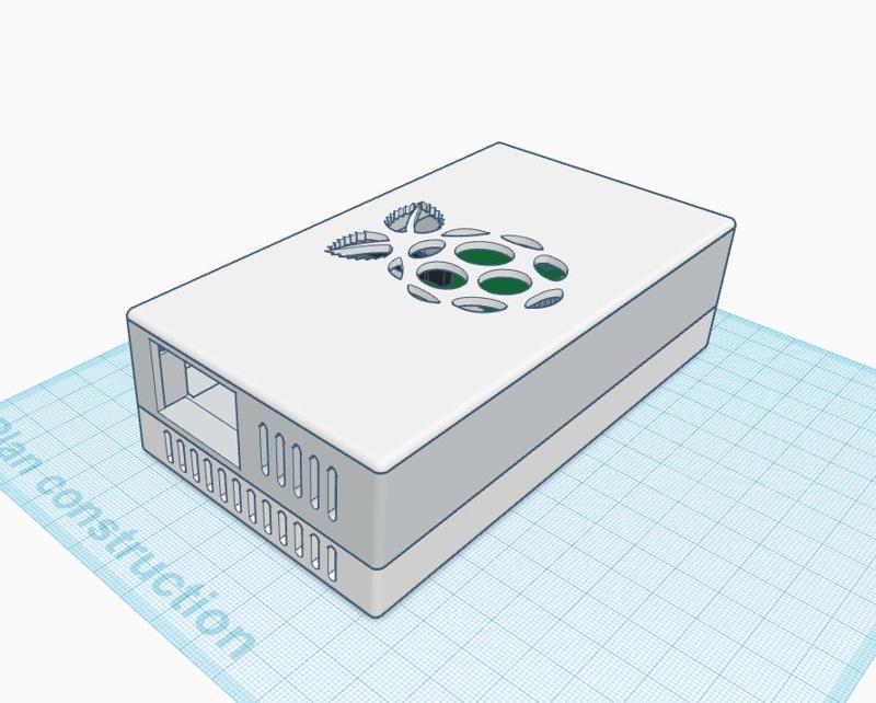 Raspberry Pi 3 Slim Server Case