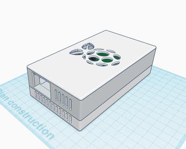 Raspberry Pi 3 Slim Server Case