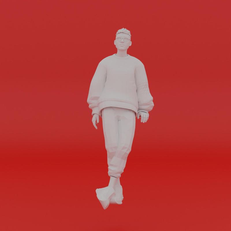 Character Pose Toy Man Miniature Figure 081