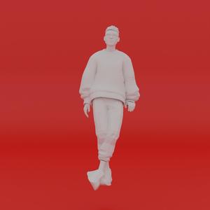 Character Pose Toy Man Miniature Figure 081