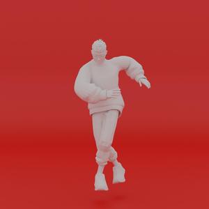 Character Pose Toy Man Miniature Figure 053