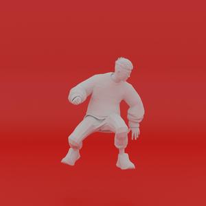 Character Pose Toy Man Miniature Figure 049