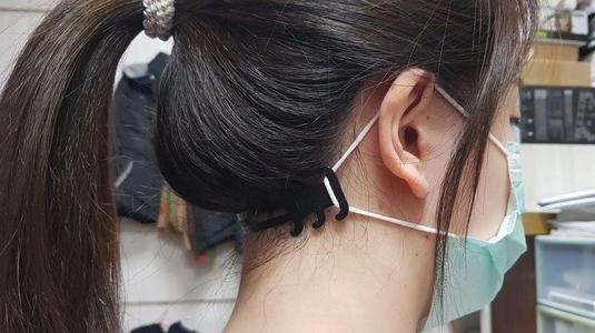 Longer mask hook 15cm