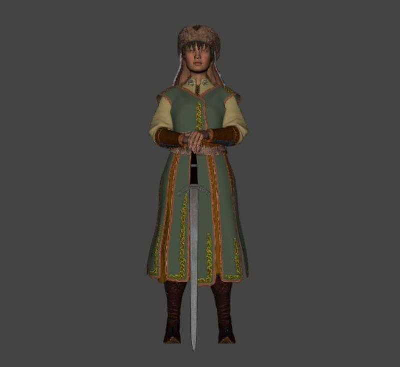 Gökçe Hatun, Selçuklu Kızı, Türk Kızı, Seljuk Girl, Turkish Girl, Ottoman Girl