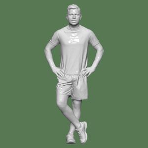MAN GYM FOR DIORAMA PEOPLE CHARACTER