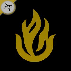 Simple Flame Symbol - 2D Art