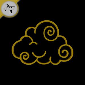Simple Cloud Symbol - 2D Art