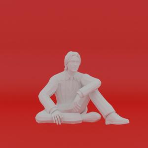 Character Pose Toy Man Miniature Figure 171