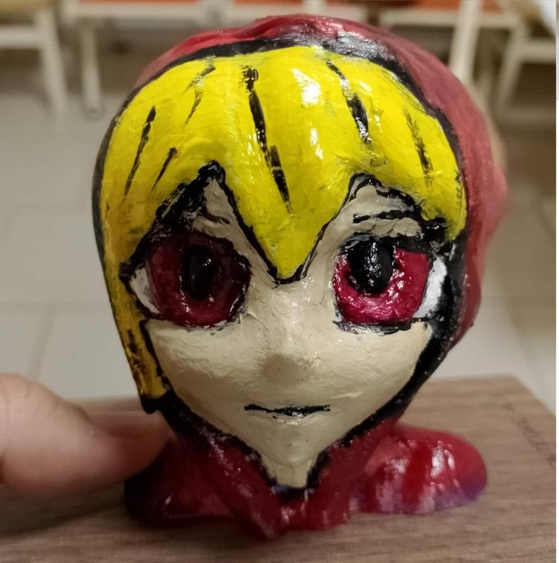 Blonde Girl Bust