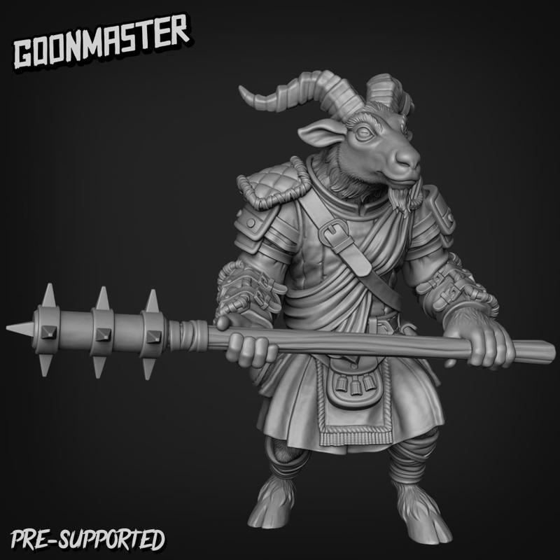 Clan Goat Two Handed Mace 1