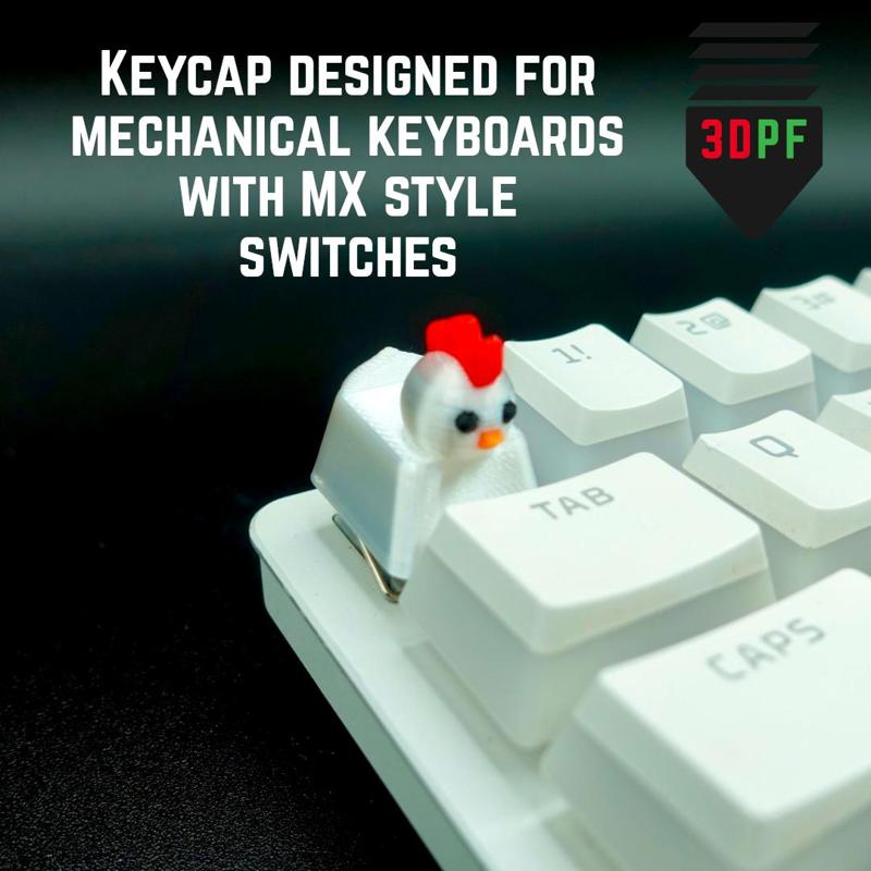 Chicken Keycap (Mechanical Keyboard)
