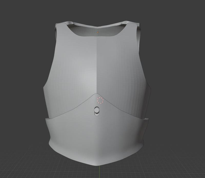 Cuirass Placard, Plate body, Chest plate, Breast Plate