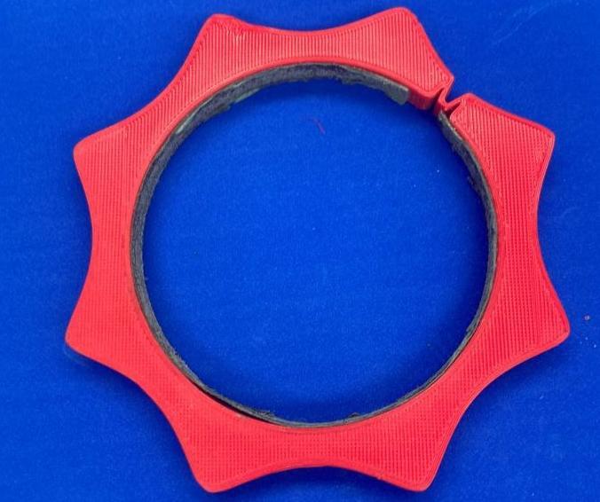 Rim grinder for 1/8 RC buggy rims