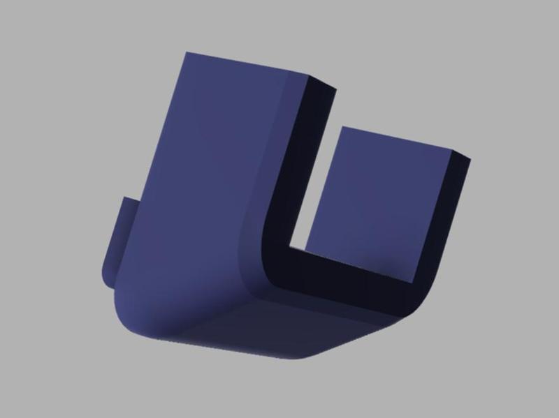 Knee protector for ALLDREI height adjustable table