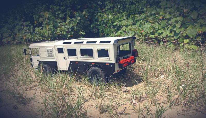 CRAWLER CAT 1 Expedition Cab - 1/10 body attachment
