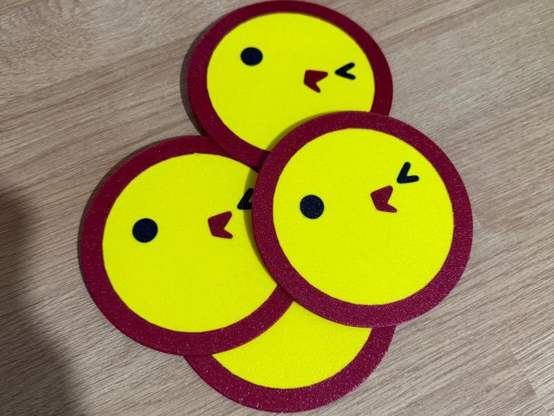 Fortnite winking  Burd Coasters