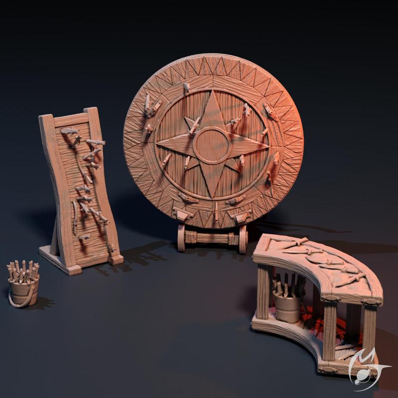 Circus - Throwing Daggers Attraction