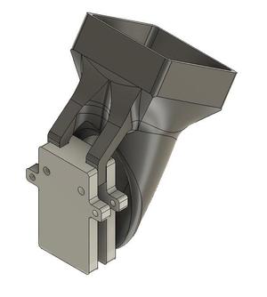 CR-5 Pro H Heat sink fan duct