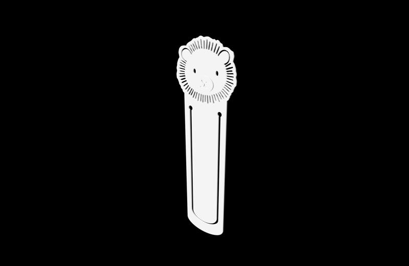 Lion Head Bookmark