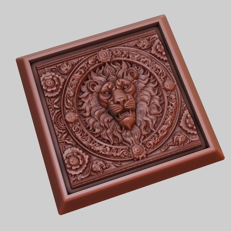 lion Animal 3D Model for CNC Router Laser & 3D Printer