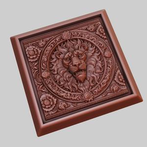 lion Animal 3D Model for CNC Router Laser & 3D Printer